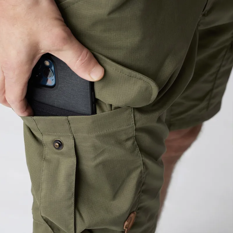 Fjallraven Vidda Pro Lite Hiking Shorts Mens in Laurel Green-7